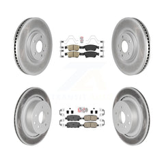 Transit Auto KGA-102138 Disc Brake Kit for 2007-2014 INFINITI Q60, INFINITI G37, INFINITI G35 - Front and Rear
