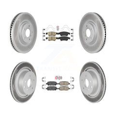 Transit Auto KGA-102140 Disc Brake Kit for 2007-2014 INFINITI Q60, INFINITI G37, INFINITI G35 - Front and Rear