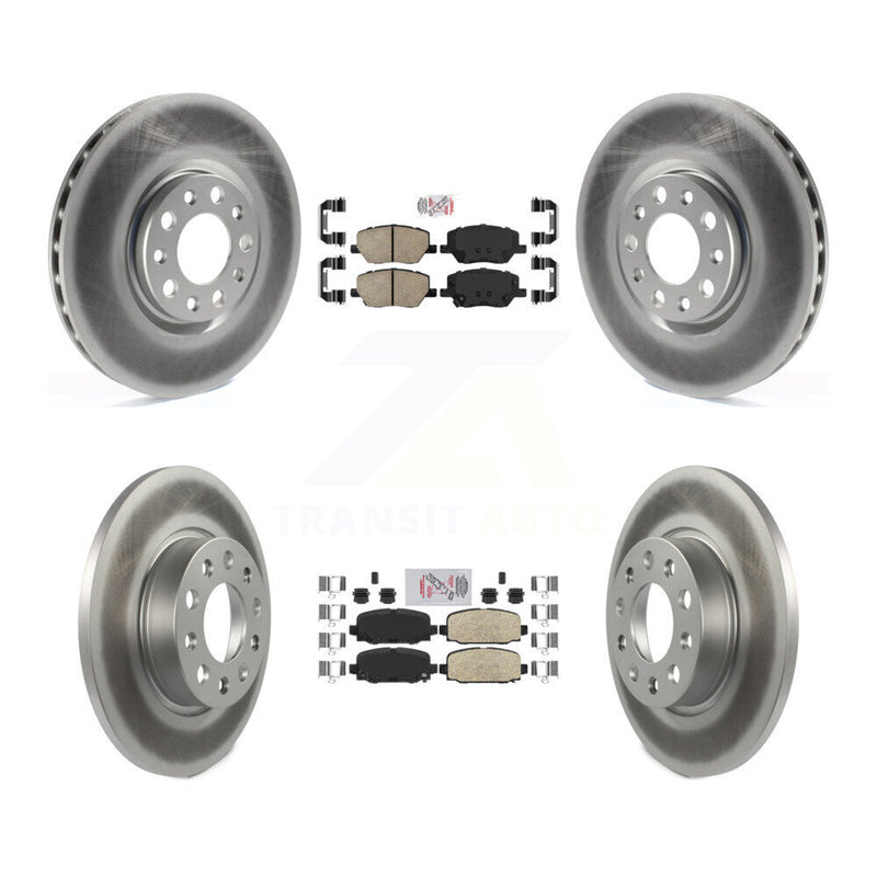 Transit Auto KGA-102147 Disc Brake Kit for 2018-2022 Jeep Compass - Front and Rear