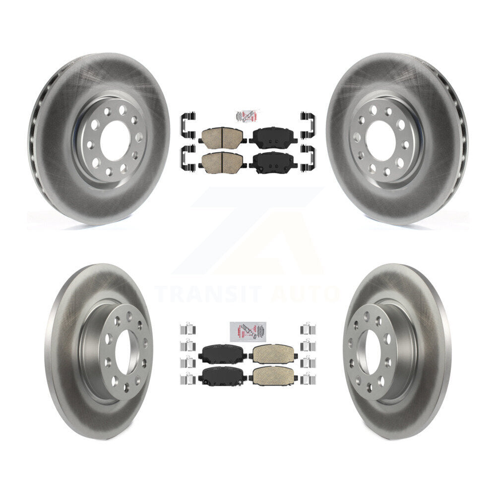 Transit Auto KGA-102148 Disc Brake Kit for 2018-2022 Jeep Compass - Front and Rear