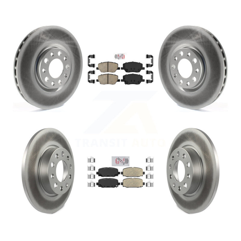 Transit Auto KGA-102148 Disc Brake Kit for 2018-2022 Jeep Compass - Front and Rear