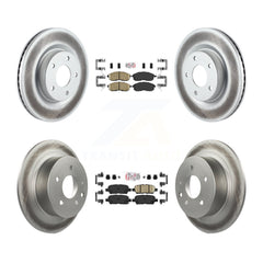 Transit Auto KGA-102149 Disc Brake Kit for 2007-2013 Nissan Altima - Front and Rear