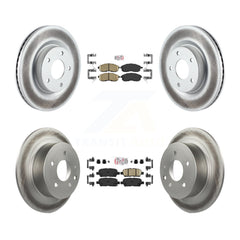 Transit Auto KGA-102150 Disc Brake Kit for 2007-2013 Nissan Altima - Front and Rear
