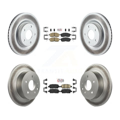 Transit Auto KGA-102151 Disc Brake Kit for 2007-2013 Nissan Altima - Front and Rear