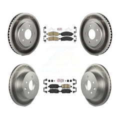 Transit Auto KGA-102153 Disc Brake Kit for 2011-2014 Nissan LEAF - Front and Rear