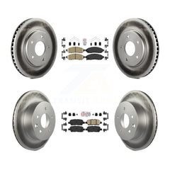 Transit Auto KGA-102154 Disc Brake Kit for 2011-2014 Nissan LEAF - Front and Rear