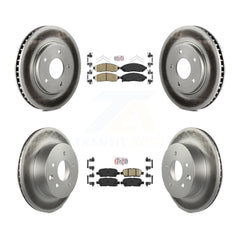 Transit Auto KGA-102155 Disc Brake Kit for 2011-2014 Nissan LEAF - Front and Rear