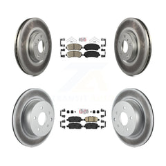 Transit Auto KGA-102158 Disc Brake Kit for 2009-2022 Nissan Maxima - Front and Rear