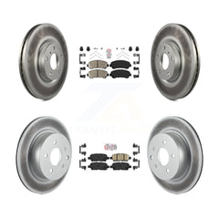 Transit Auto KGA-102159 Disc Brake Kit for 2009-2022 Nissan Maxima - Front and Rear