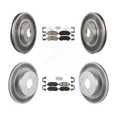 Transit Auto KGA-102160 Disc Brake Kit for 2009-2022 Nissan Maxima - Front and Rear