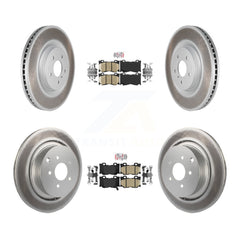Transit Auto KGA-102180 Disc Brake Kit for 2009-2013 INFINITI FX50 - Front and Rear