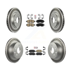 Transit Auto KGA-102191 Disc Brake Kit for 2014-2017 Nissan LEAF - Front and Rear