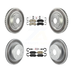Transit Auto KGA-102195 Disc Brake Kit for 2016-2017 INFINITI QX50 - Front and Rear