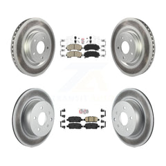 Transit Auto KGA-102197 Disc Brake Kit for 2016-2017 INFINITI QX50 - Front and Rear