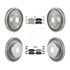 Transit Auto KGA-102198 Disc Brake Kit for 2016-2017 INFINITI QX50 - Front and Rear