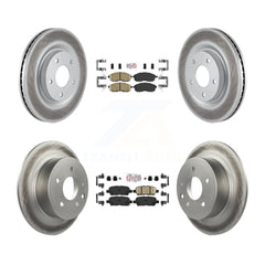 Transit Auto KGA-102199 Disc Brake Kit for 2011-2017 Nissan Juke - Front and Rear
