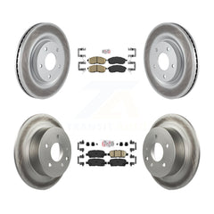 Transit Auto KGA-102200 Disc Brake Kit for 2011-2017 Nissan Juke - Front and Rear