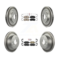 Transit Auto KGA-102214 Disc Brake Kit for 2014-2023 Nissan Rogue, Nissan Rogue Sport, Nissan Qashqai - Front and Rear
