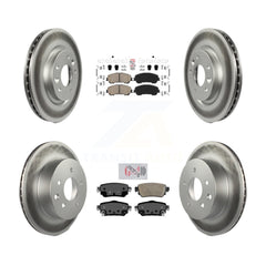 Transit Auto KGA-102219 Disc Brake Kit for 2019 Nissan Rogue Sport - Front and Rear