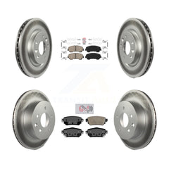 Transit Auto KGA-102220 Disc Brake Kit for 2019 Nissan Rogue Sport - Front and Rear