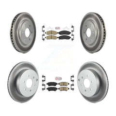 Transit Auto KGA-102229 Disc Brake Kit for 2005-2012 Nissan Pathfinder - Front and Rear
