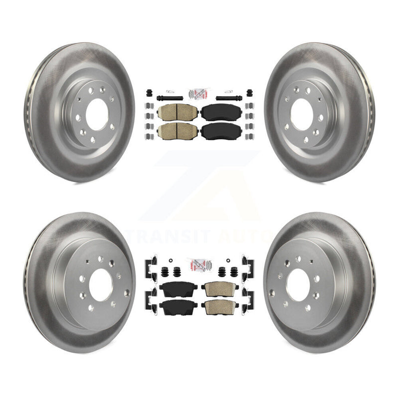 Transit Auto KGA-102231 Disc Brake Kit for 2007-2015 Mazda CX-9 - Front and Rear