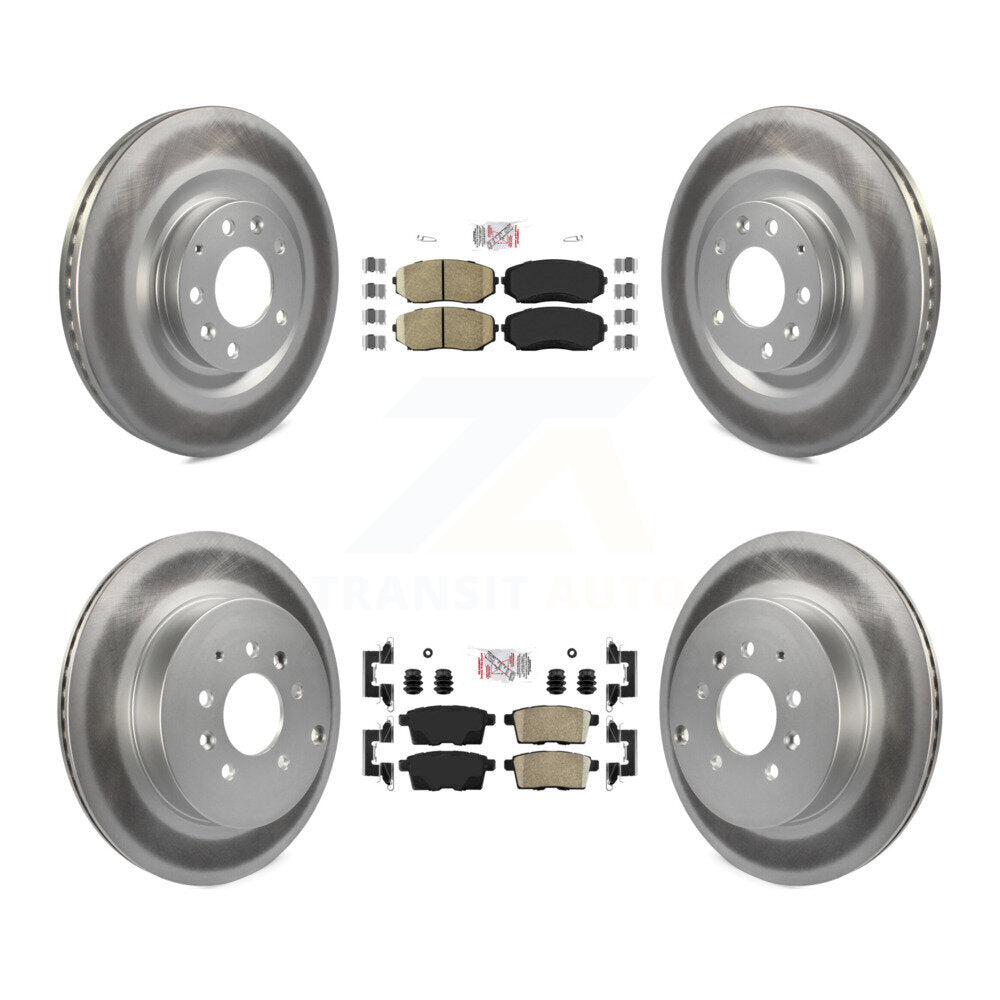 Transit Auto KGA-102232 Disc Brake Kit for 2007-2015 Mazda CX-9 - Front and Rear