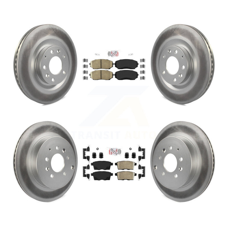 Transit Auto KGA-102232 Disc Brake Kit for 2007-2015 Mazda CX-9 - Front and Rear