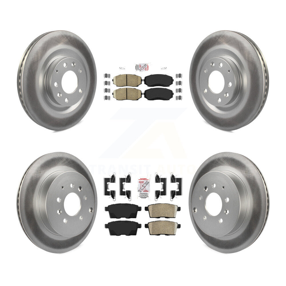 Transit Auto KGA-102234 Disc Brake Kit for 2007-2015 Mazda CX-9 - Front and Rear
