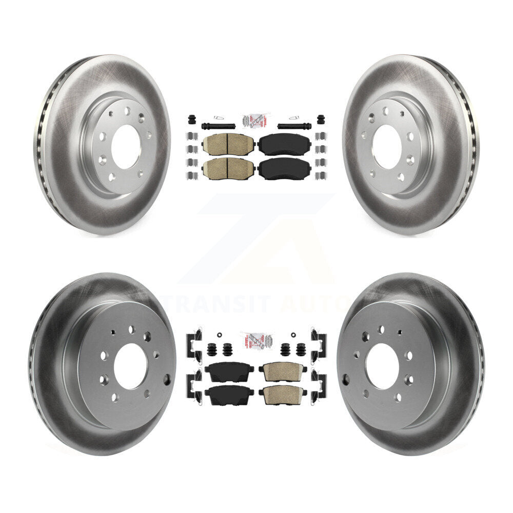 Transit Auto KGA-102235 Disc Brake Kit for 2007-2012 Ford Edge, Lincoln MKX, Mazda CX-7 - Front and Rear