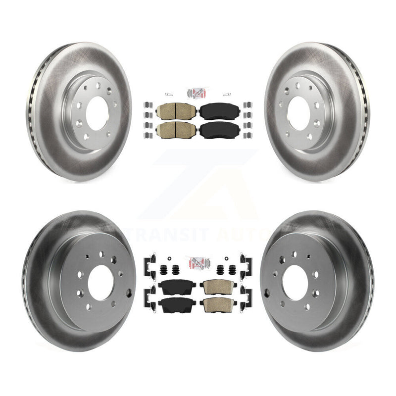 Transit Auto KGA-102236 Disc Brake Kit for 2007-2012 Ford Edge, Lincoln MKX, Mazda CX-7 - Front and Rear