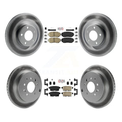Transit Auto KGA-102239 Disc Brake Kit for 2007-2010 Ford Edge, Lincoln MKX - Front and Rear
