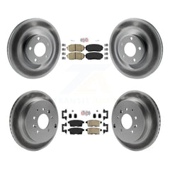 Transit Auto KGA-102240 Disc Brake Kit for 2007-2010 Ford Edge, Lincoln MKX - Front and Rear