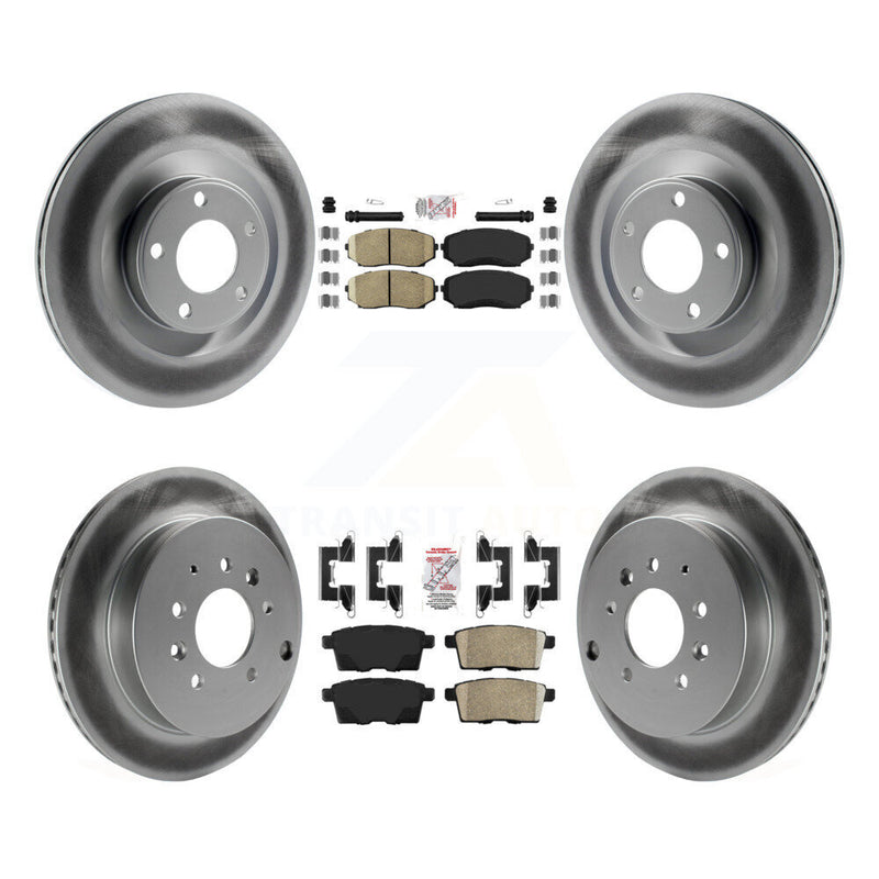 Transit Auto KGA-102241 Disc Brake Kit for 2007-2010 Ford Edge, Lincoln MKX - Front and Rear