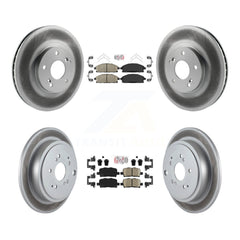 Transit Auto KGA-102243 Disc Brake Kit for 2003-2006 Acura MDX - Front and Rear