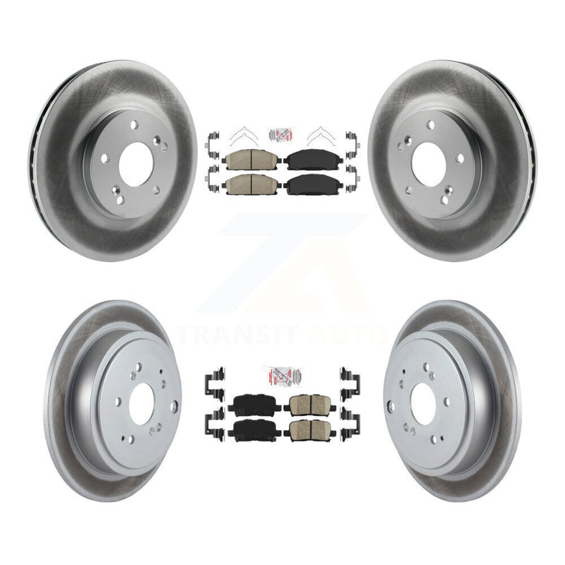 Transit Auto KGA-102244 Disc Brake Kit for 2003-2006 Acura MDX - Front and Rear