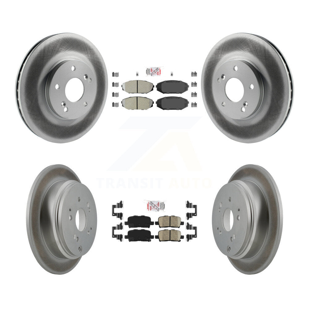 Transit Auto KGA-102246 Disc Brake Kit for 2002-2004 Honda Odyssey - Front and Rear