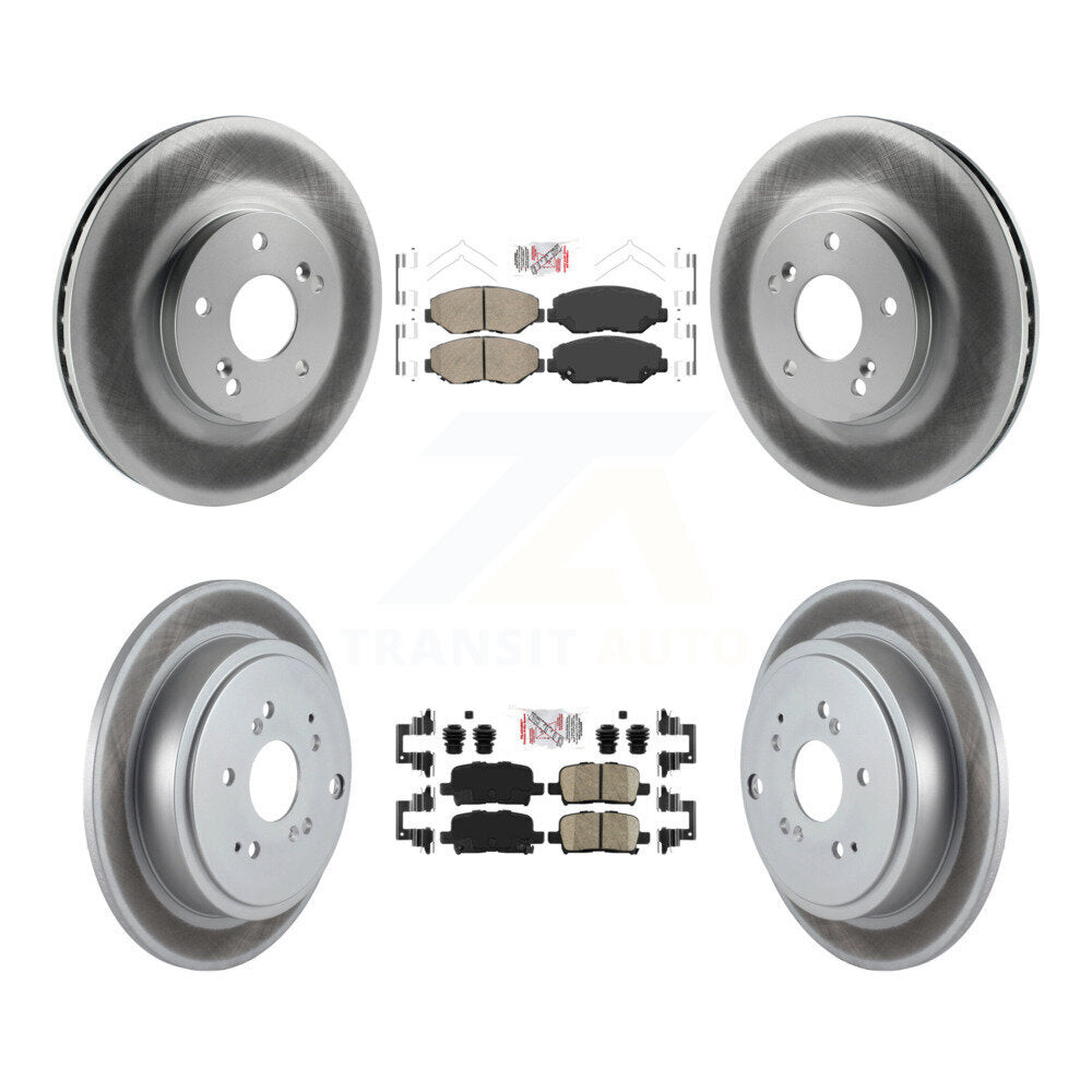Transit Auto KGA-102247 Disc Brake Kit for 2003-2008 Honda Pilot - Front and Rear