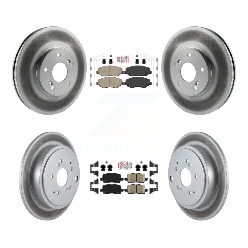 Transit Auto KGA-102248 Disc Brake Kit for 2003-2008 Honda Pilot - Front and Rear
