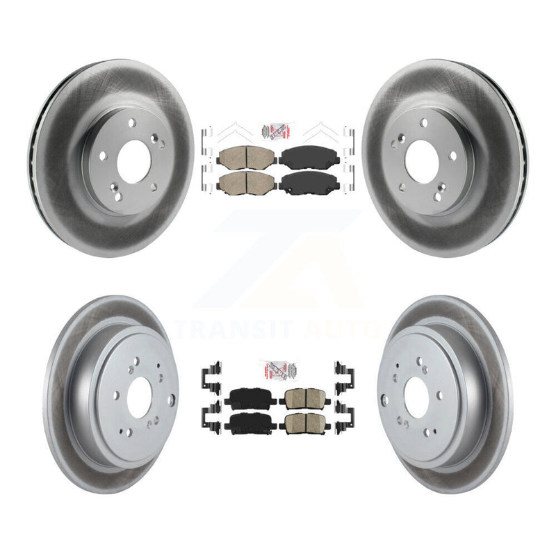 Transit Auto KGA-102249 Disc Brake Kit for 2003-2008 Honda Pilot - Front and Rear