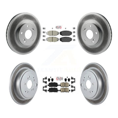 Transit Auto KGA-102251 Disc Brake Kit for 2001-2002 Acura MDX - Front and Rear