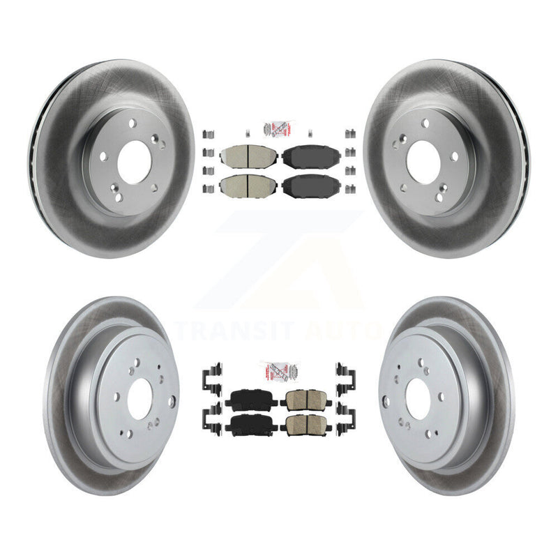 Transit Auto KGA-102252 Disc Brake Kit for 2001-2002 Acura MDX - Front and Rear
