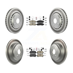 Transit Auto KGA-102253 Disc Brake Kit for 2014-2016 Acura MDX - Front and Rear