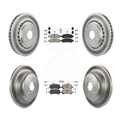 Transit Auto KGA-102255 Disc Brake Kit for 2014-2016 Acura MDX - Front and Rear