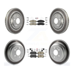 Transit Auto KGA-102258 Disc Brake Kit for 2016-2024 Honda Ridgeline, Honda Pilot - Front and Rear