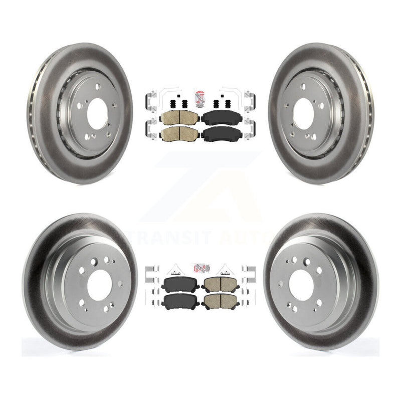 Transit Auto KGA-102264 Disc Brake Kit for 2019-2024 Honda Passport - Front and Rear