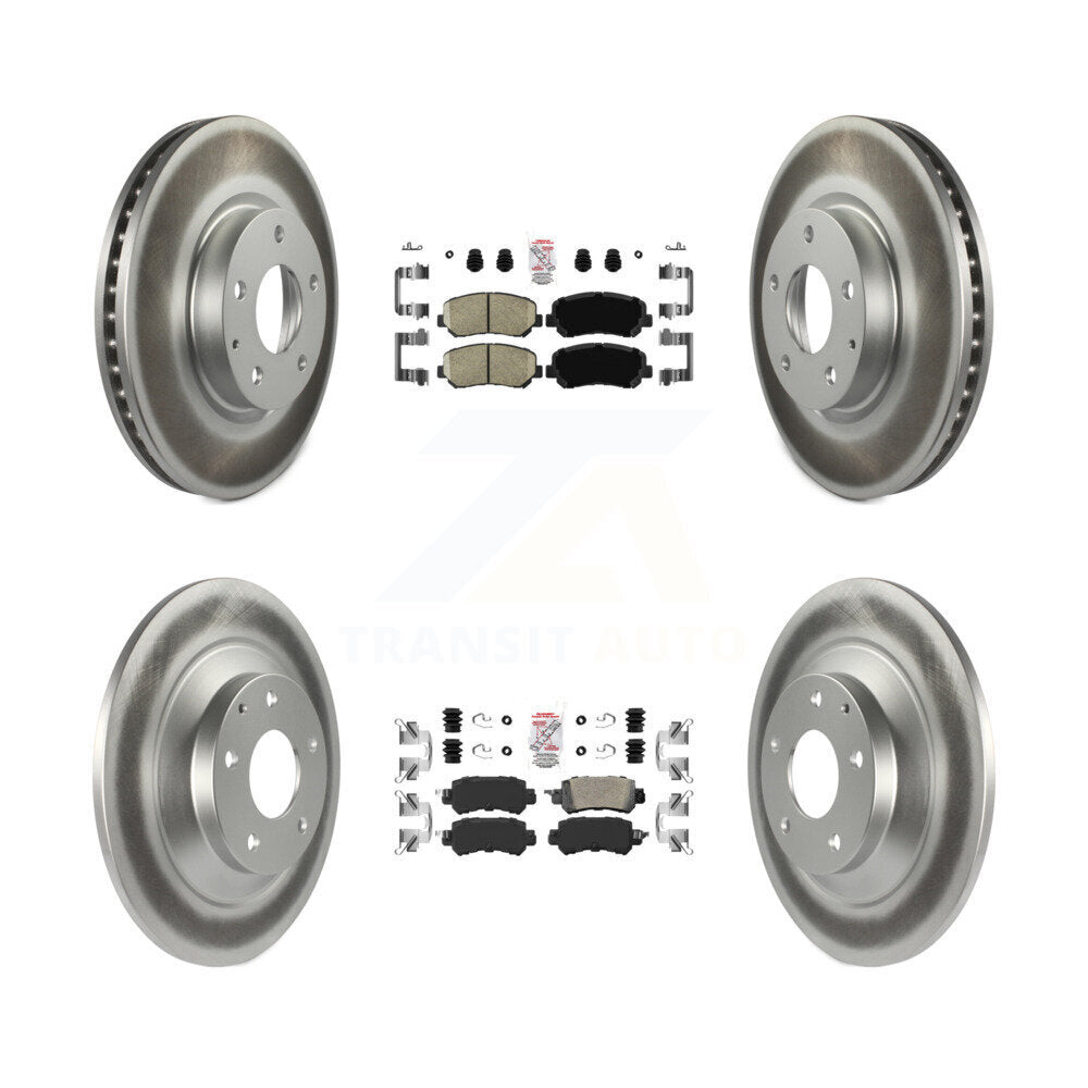 Transit Auto KGA-102265 Disc Brake Kit for 2013-2015 Mazda CX-5 - Front and Rear