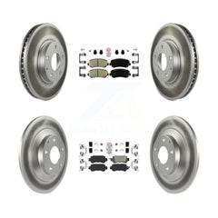 Transit Auto KGA-102265 Disc Brake Kit for 2013-2015 Mazda CX-5 - Front and Rear