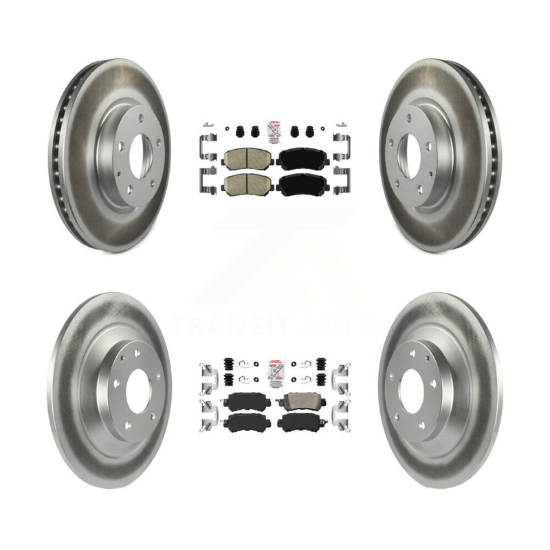 Transit Auto KGA-102265 Disc Brake Kit for 2013-2015 Mazda CX-5 - Front and Rear