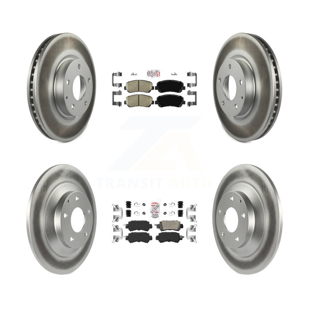 Transit Auto KGA-102266 Disc Brake Kit for 2013-2015 Mazda CX-5 - Front and Rear
